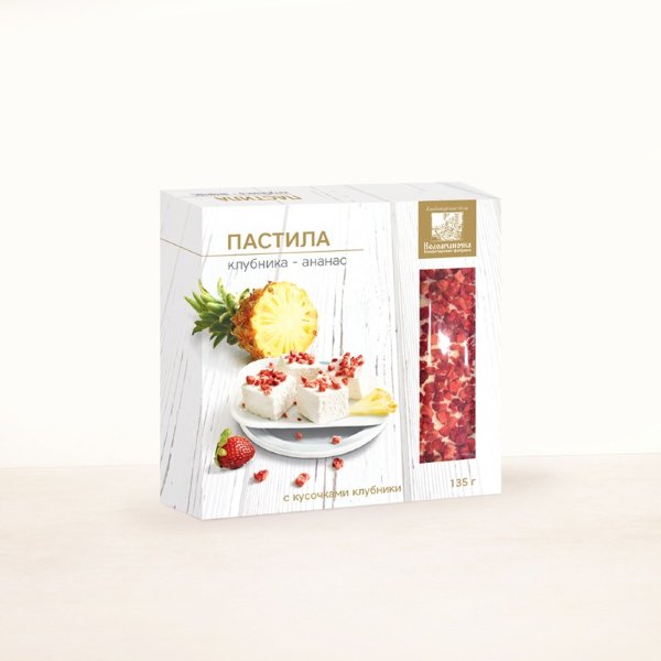 №2 Пастила 135г клубника-ананас  в Петропавловске-Камчатском