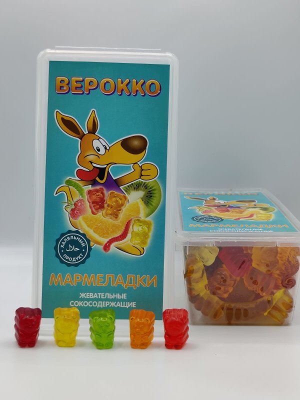 №2 Жевательный мармелад Мишки фруктовые, 250г   в Петропавловске-Камчатском