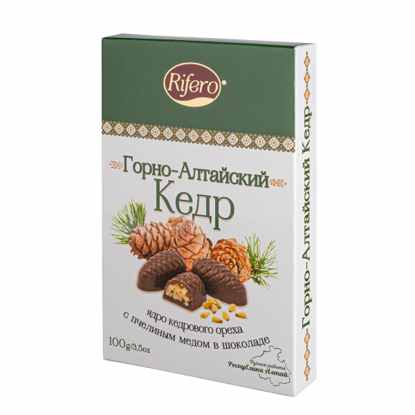 №1 Риф и ко Конфеты "Горно-Алтайский кедр" 100г  в Петропавловске-Камчатском