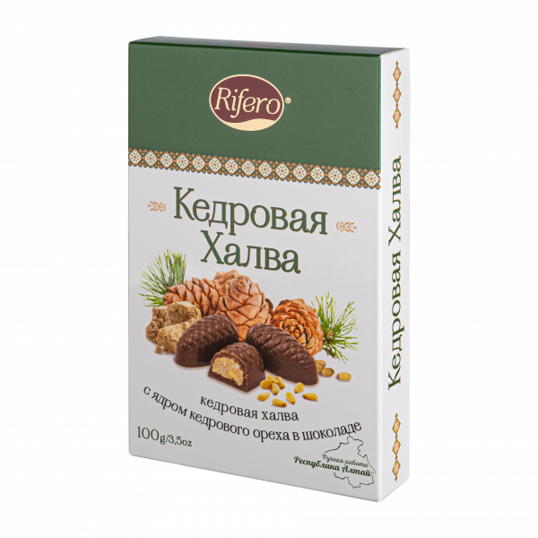 №1 Риф и ко Конфеты "Кедровая халва" 100г   в Петропавловске-Камчатском