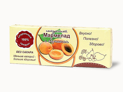  Мармелад натуральный "Абрикос" 140г в Петропавловске-Камчатском