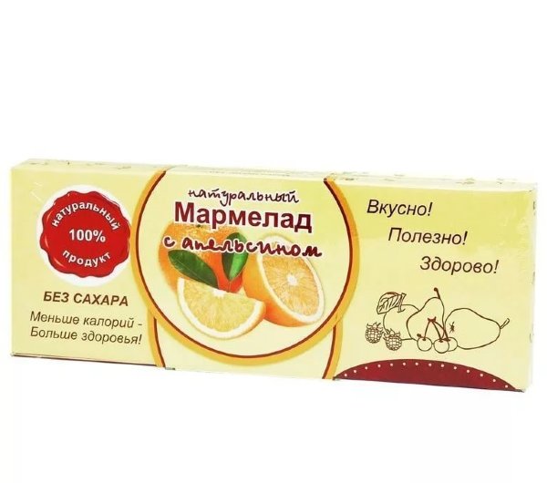 №2 Мармелад натуральный "Апельсин" 140г в Петропавловске-Камчатском