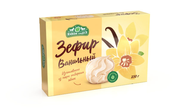 №2 Зефир белевский "Ванильный" 250г в Петропавловске-Камчатском