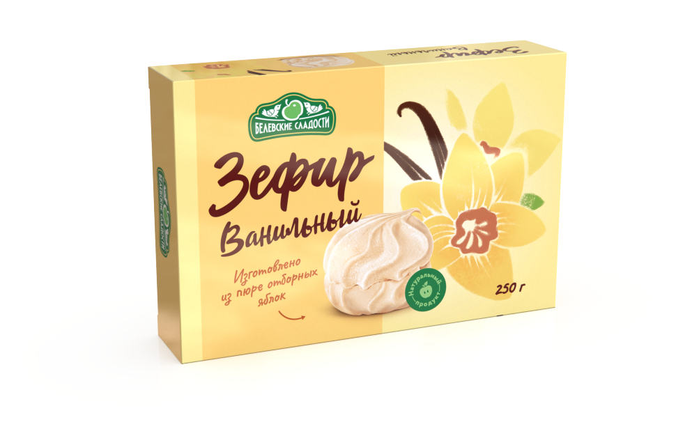  Зефир белевский "Ванильный" 250г в Петропавловске-Камчатском